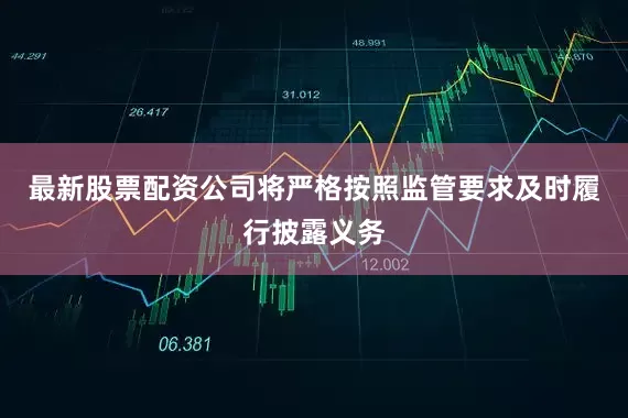 最新股票配资公司将严格按照监管要求及时履行披露义务